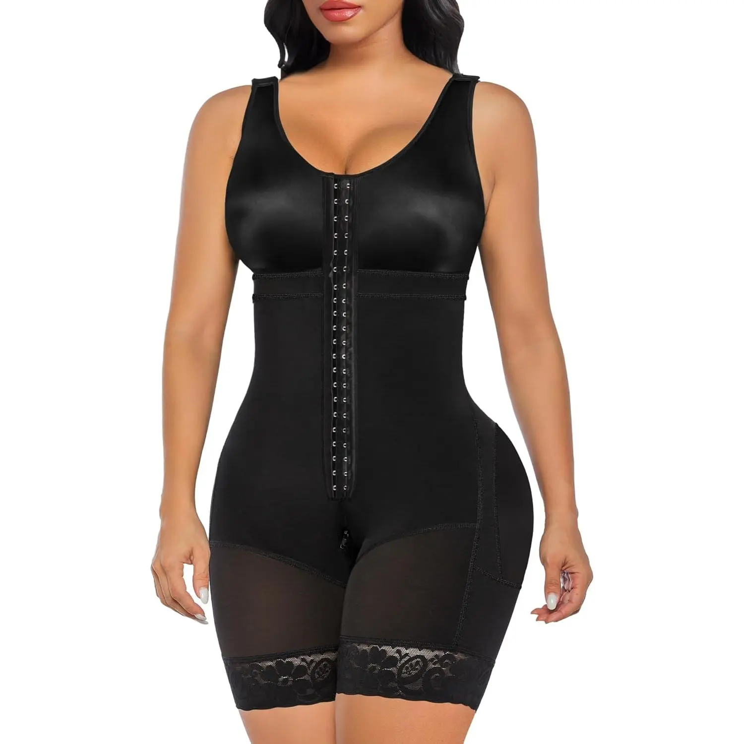 NIORA Women's Fajas Colombianas Tummy Control Shapewear Postpartum Full Body Shaper Butt Lifter Bodysuit