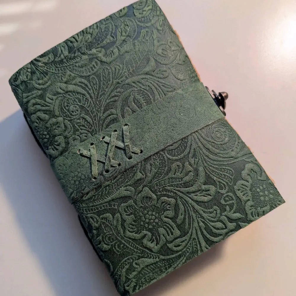 Premade Undated 15 Month Planner Journal with Natural Floral Unique