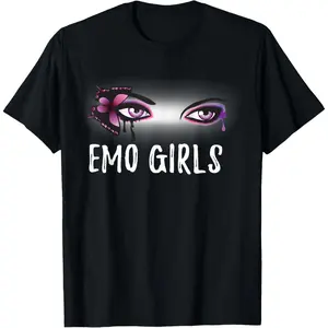 100%cotton EMO Girls Shirt | Emo clothes | Emocore Music Womens Emo T-Shirt