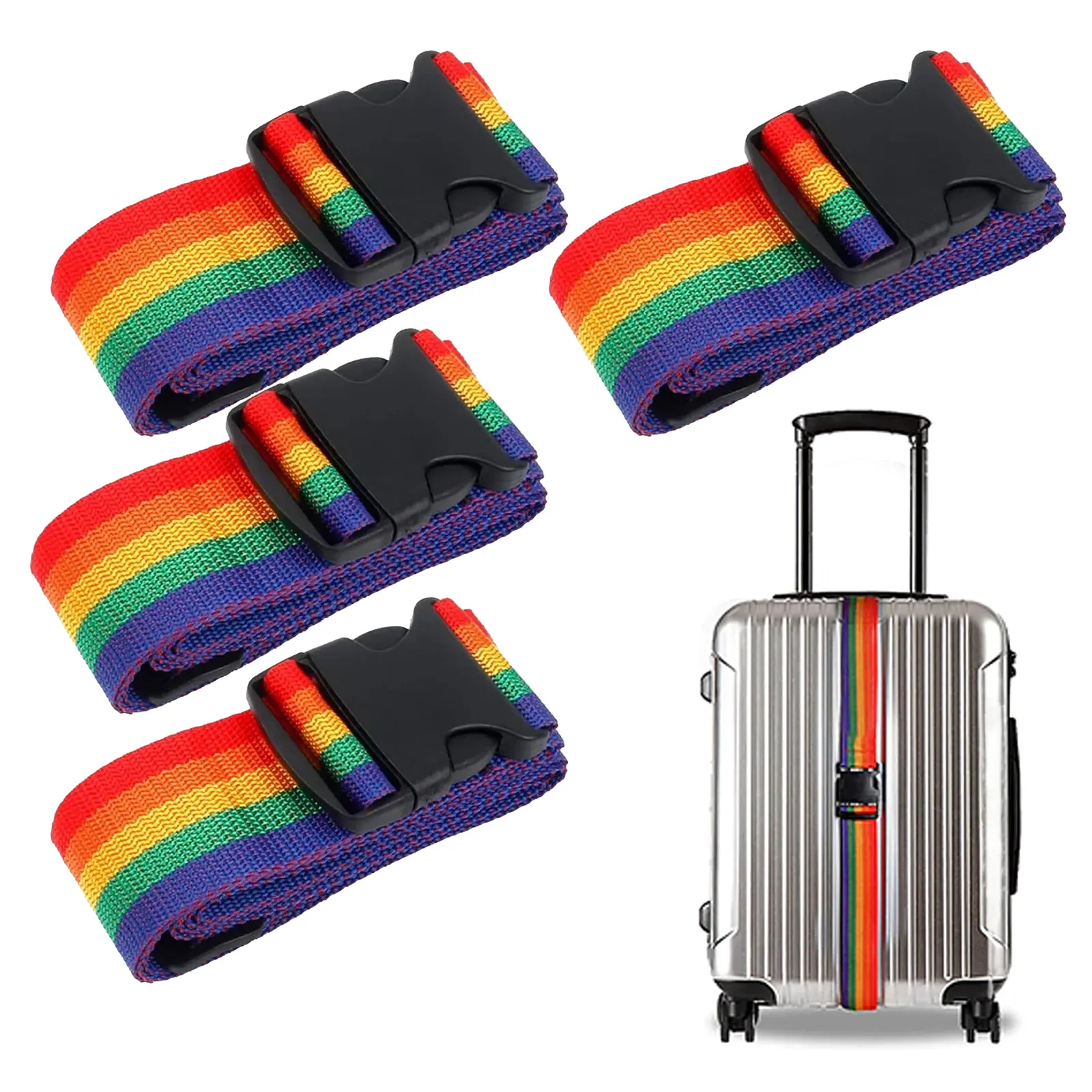 4Pcs Luggage Strap