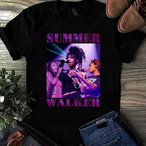 Summer Singer Walker  T-Shirt, Music Lover T-Shirt, Unisex Soft Cotton Apparel, Trendy Gift for Fans