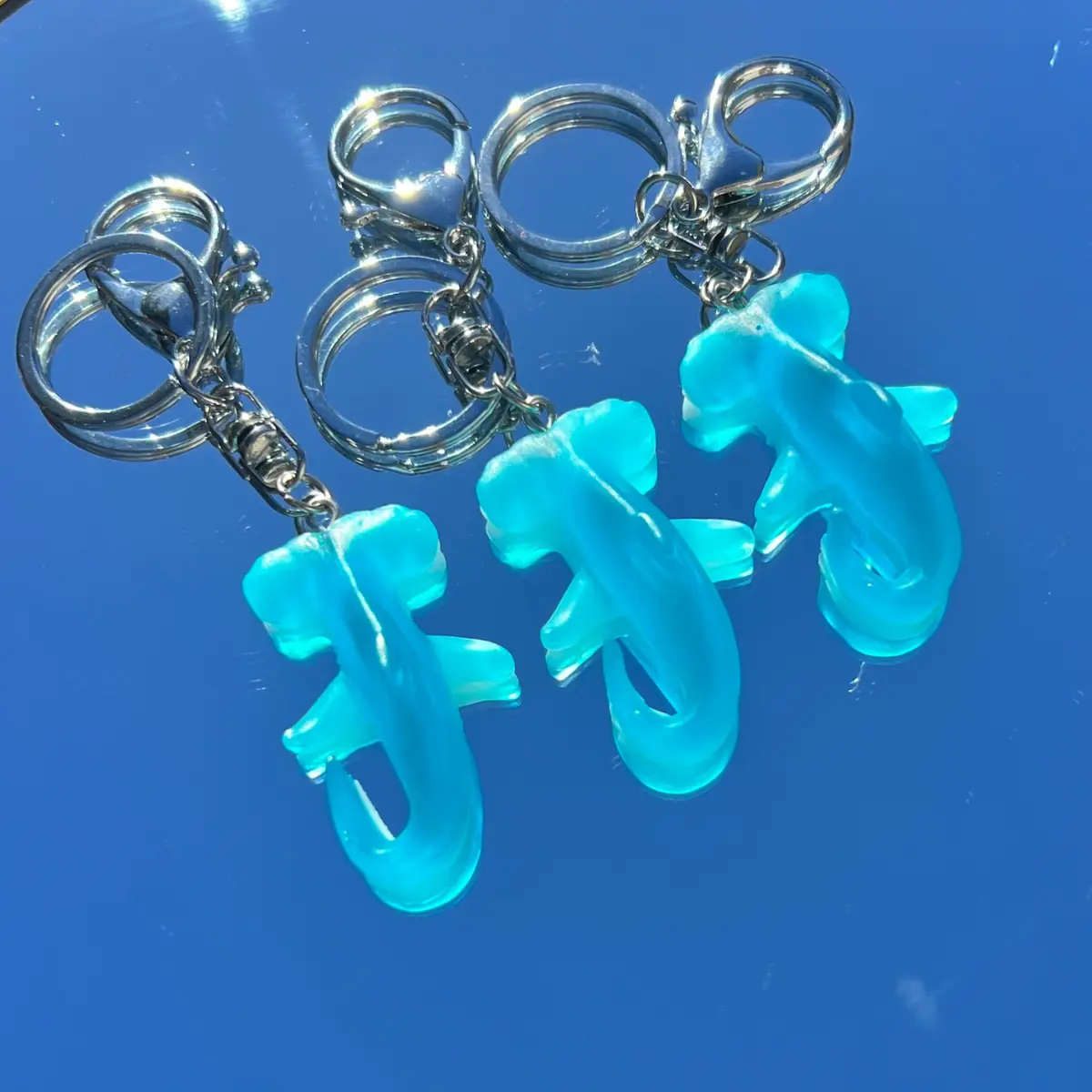 Hammerhead Shark Keychain