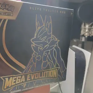 Pokemon TCG Mega Evolution Elite Trainer Box ETB Cards for Strategic Gameplay & Deck Building - Perfect for Collectors & Players