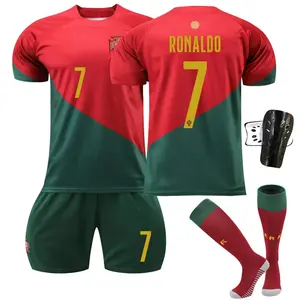 2223 Portugal World Cup football  No. 7 Ronaldo  No. 8 B fee No. 23 Felix short sleeve jersey Mexico Classic Soccer