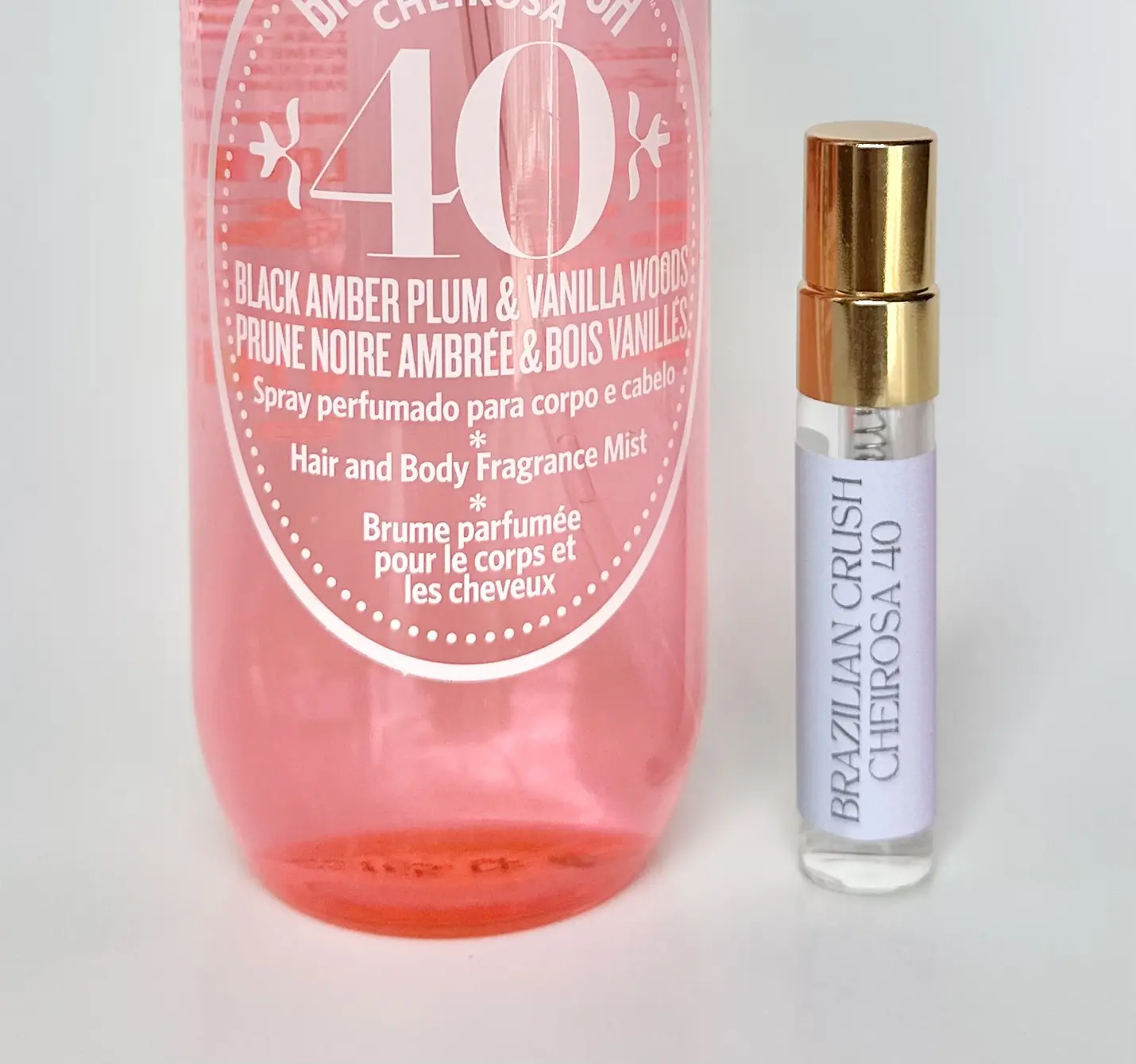 5ML SAMPLE SIZE Brazilian Crush Cheirosa 40 Perfume Mist scent cologne
