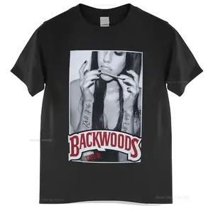 Backwoods Blunt Weed Us Screen Printed T-Shirts -Design Tops Tees Summer MenS Hip Hop Street Extend Men  Slim Fit T Shirts