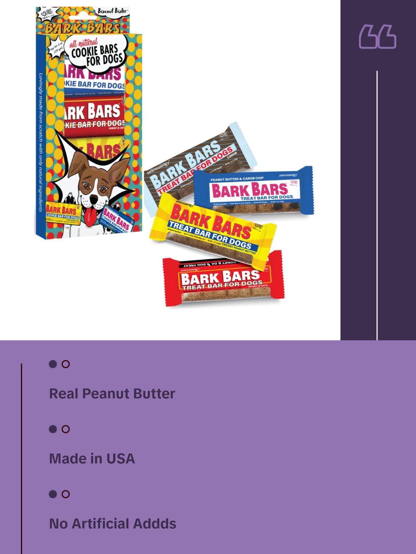 Spunky Pup Bark Bars Assorted 4 Pack