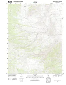 Mormon Jack Pass Nevada USGS Topographic Quadrangle Map, 2012, 1:24000