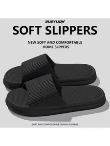 Women's Cloud Soft Eva Comfortable Lightweight Slippers, Indoor Slippers, Slide, Casual Home Wear Outdoor Shoes, Unisex Couple Style, All Seasons