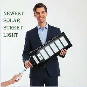 Solar Street Lights Outdoor Waterproof Angle Flood Light LED Solar Parking Light with Motion Sensor and Remote Control for Outdoor Streets Courtyards Parking Garages