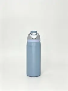 Owala 32oz Light Blue FreeSip Stainless Steel Insulated Water Bottle, Leak-Proof Drinkware Flask, Travel Cup Tumbler, Keeps Drinks Cold 24H, Flasks Drinkware Flasks Bottled Portable Mug