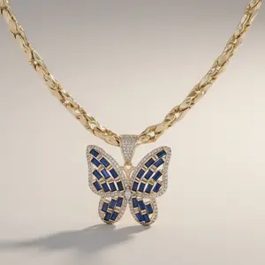 Cadena 484 y dije 547 mariposa azul