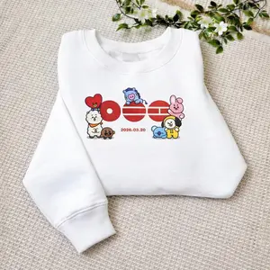 [Made-To-Order] Embroidered Tour T-Shirt, 2026 Concert Tee, Merch Gift for Fan