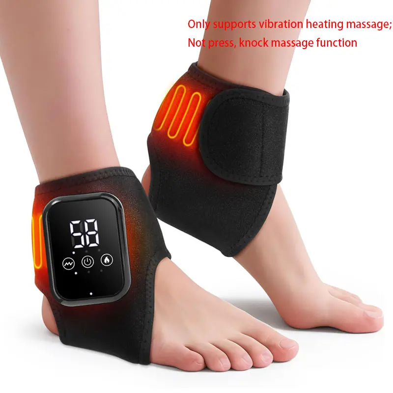 Heated Ankle Wrap with Vibration, 3 Heating Levels, Foot Massage Device - TikTok Shop Heated Ankle Wrap with Vibration, 3 Heating Levels, Foot Massage Device - TikTok Shop