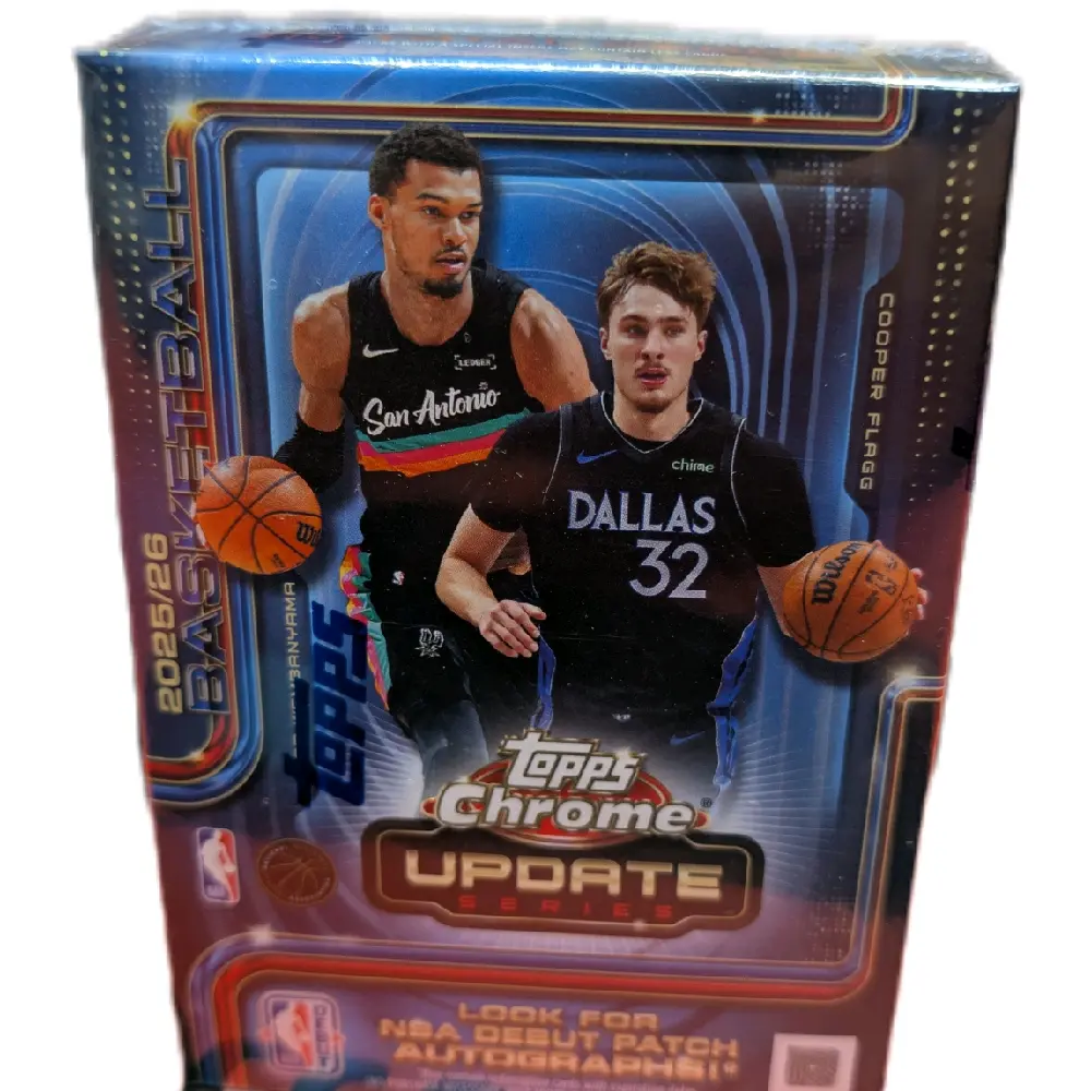 2026 Topps Chrome Update NBA Value Box