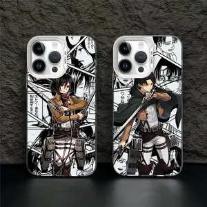 Demon Attack on Titan Anime Phone Case For iPhone 17 17Air 16 15 14 13 12 11 Pro Max  X XS Plus Colorful Cover Silicone Soft