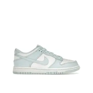 Nike Kid's Dunk Low White Glacier Blue, from StockX
