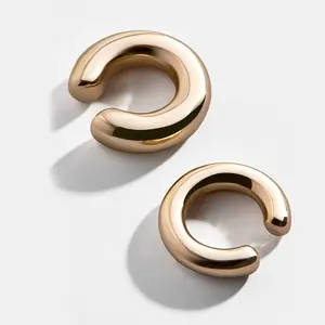 Simple ear clips suitable for daily fashion size C-shaped ear clips with advanced design
