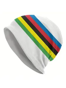 Men' World Champ Novelty Beanie Hat - Writable Skull Bonnet, Casual Outfit Accessory for Surfing, Gym & Casual Attire - Brandable for Events/Partnerships (Style)