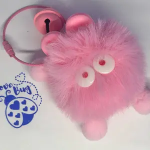 Super Soft Fun Character Pom Pom Cup Charm or Backpack Friend - $2.00