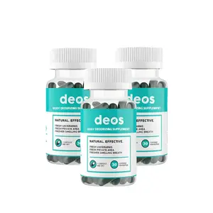 3 Bottles of Full Body Deodorant Supplement| DEOS Internal Deodorant Full Body | Multi Pack
