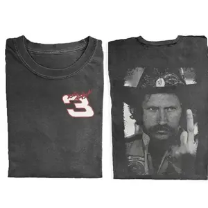 Dale Earnhardt Middle Finger Vintage Style Unisex T-shirt, Racing Middle Finger shirt, Racing Fan SweatShirt, Nascar Shirt , Car racing shirt, Lovers Racing, Unisex Sweatshirt, Vintage sweatshirt, Gift Birthday, Trending shirt, SGR