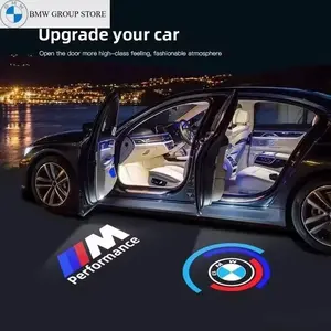 For BMW E90 E92 M3 E60 E61 E65 F01 F02 F10 F30 F48 G30 G38 X1 X2 X3 X4 X5 X6 X7 M Car Led Door Welcome Light projection lamp