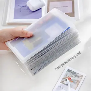 Clear View Plastic Photo Album Book, 1 Count Large Capacity Photo  Picture Book, Photo Storage Album, Scrapbook Photo Album, Gift for Friend