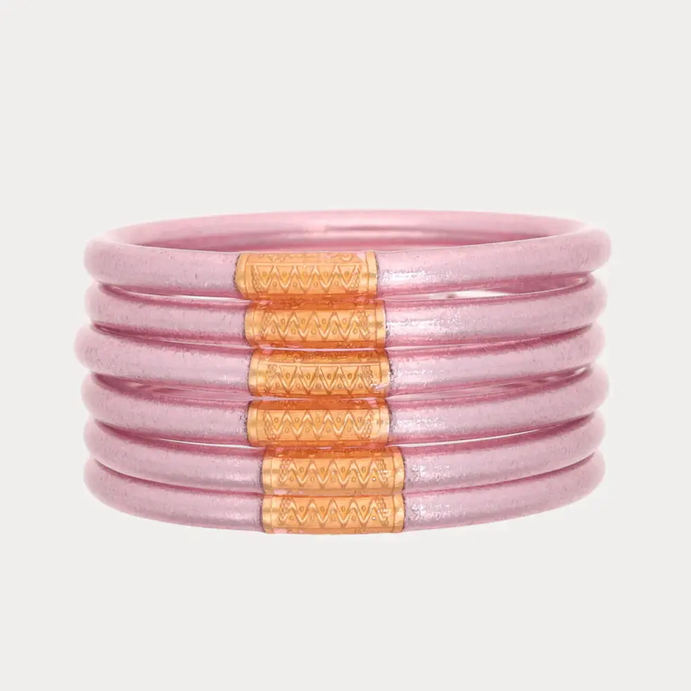 Ice Rose All Weather Bangles®- Set of 6