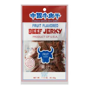 CHINESEBRAND Beef Jerky - Juicy Flavor, 42.52g, Made in USA - Premium Snack for On-the-Go