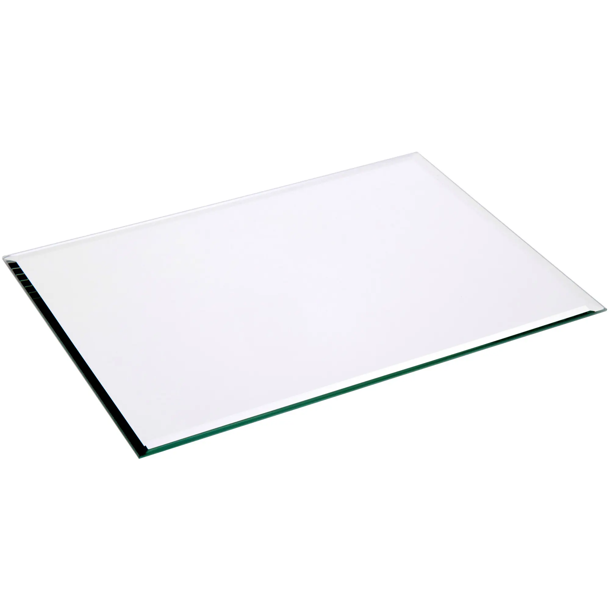 Plymor 6" x 8" Rectangle, 3mm Thick Beveled Glass Mirror