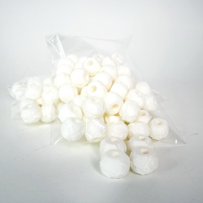 Smoke Smoke Fruit Hairbeads - Inspired by One Piece (20 Beads)