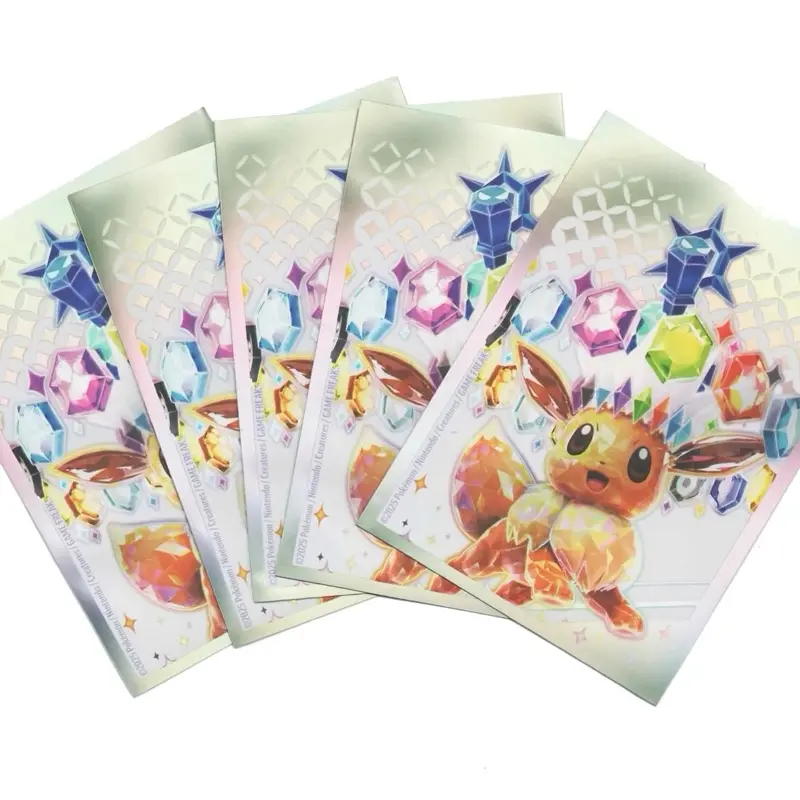 Prismatic Evolutions Sleeves Eevee Pokemon Card Protectors