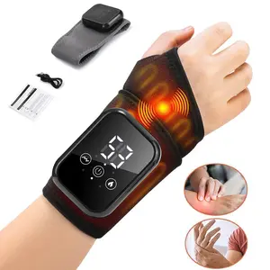 2026 Upgraded Hand Massager with Heat - 5 Modes 9 Levels for Hands & Wrist Pain Relief, Portable Hand Relaxation, Gift for Mom