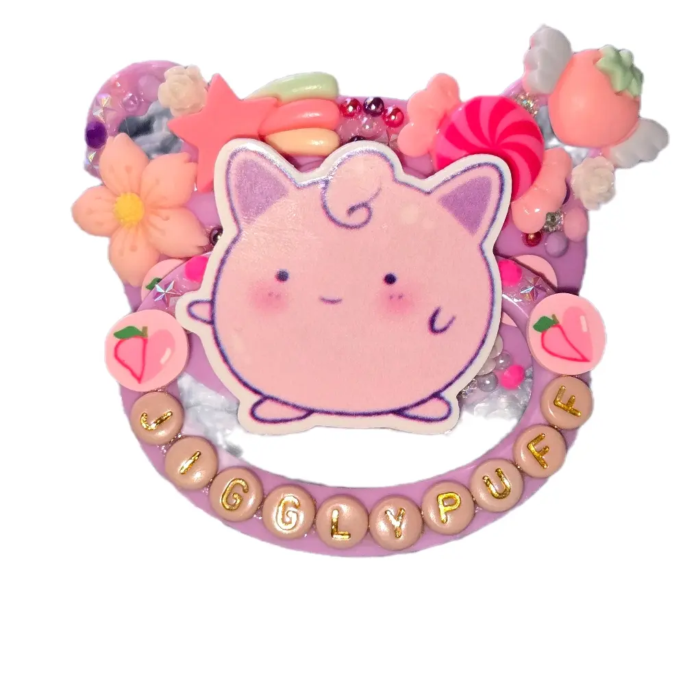 Decorated Adult Pacifier for Teeth Grinding, Snoring and/or Anxiety Relief