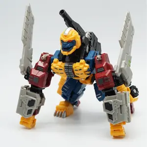 Transforming Toy Four-Change Gorilla Power Superhero Mini Boy Figure Model, Action Figures Collection, Perfect Gift for Kids