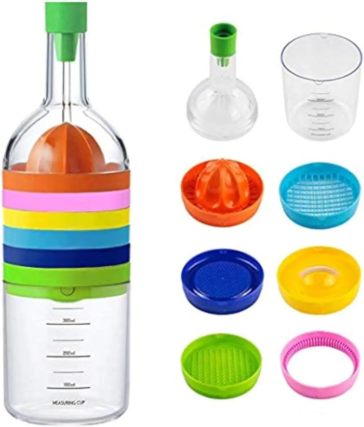 8 in 1 Kitchen Tool Set All in 1 Multipurpose Kitchen Gadget Kitchen Tool Bottle