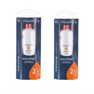 everydrop by Whirlpool Ice and Water Refrigerator Filter 2, EDR2RXD1,Replacement for  EDR1RXD1, P8RFWB2L, W10295370A, Compatible with Kenmore 9081, WHR1RXD1, P4RFKB2, 46-9081, 46-9930 P9WB2L Refrigerator Water
