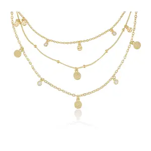 Ettika Layered Charm Necklace