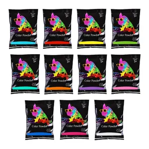 Color Powder 70 Gram Individual Packets | 10 Pack Plus Bonus White