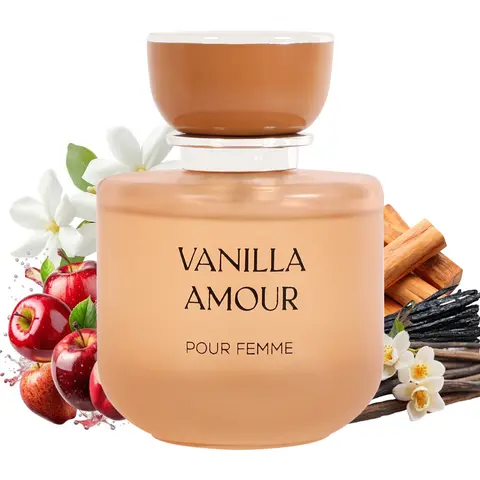 Designer Perfumes Vanilla Amour Pour Femme Eau De Parfum Vaporisateur Natural Spray 100Ml/3.4fl.oz by Marxzelle
