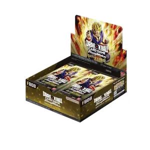 Dragon Ball Fusion World Saiyan's Pride Booster Box FB08 Series Collectible Cards Featuring Saiyan Characters and Pride Theme
