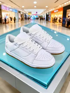 Men's Lightweight Breathable Soft Sole Casual Running Shoes, All-Season Patchwork Textile Low Top Sneakers, Comfortable Flash