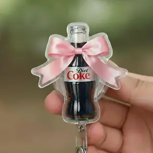 Coquette Diet Drink Badge Reel, Diet Soda Badge Reel, Diet Soda Lover Badge Reel, Caffeine Lover, Coquette Aesthetic Badge Reel, Diet Drink
