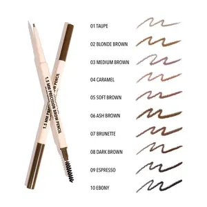 MOIRA Precision Brow Pencil 1.5MM Waterproof Retractable Eyebrow Pencil.  Formula, Long Lasting, 8 Shades Available