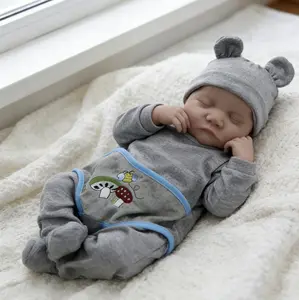 Lifelike Reborn Baby Doll Boy, Realistic Newborn Doll with Pacifier, Soft Weighted Body for Collectors & Kids Gift