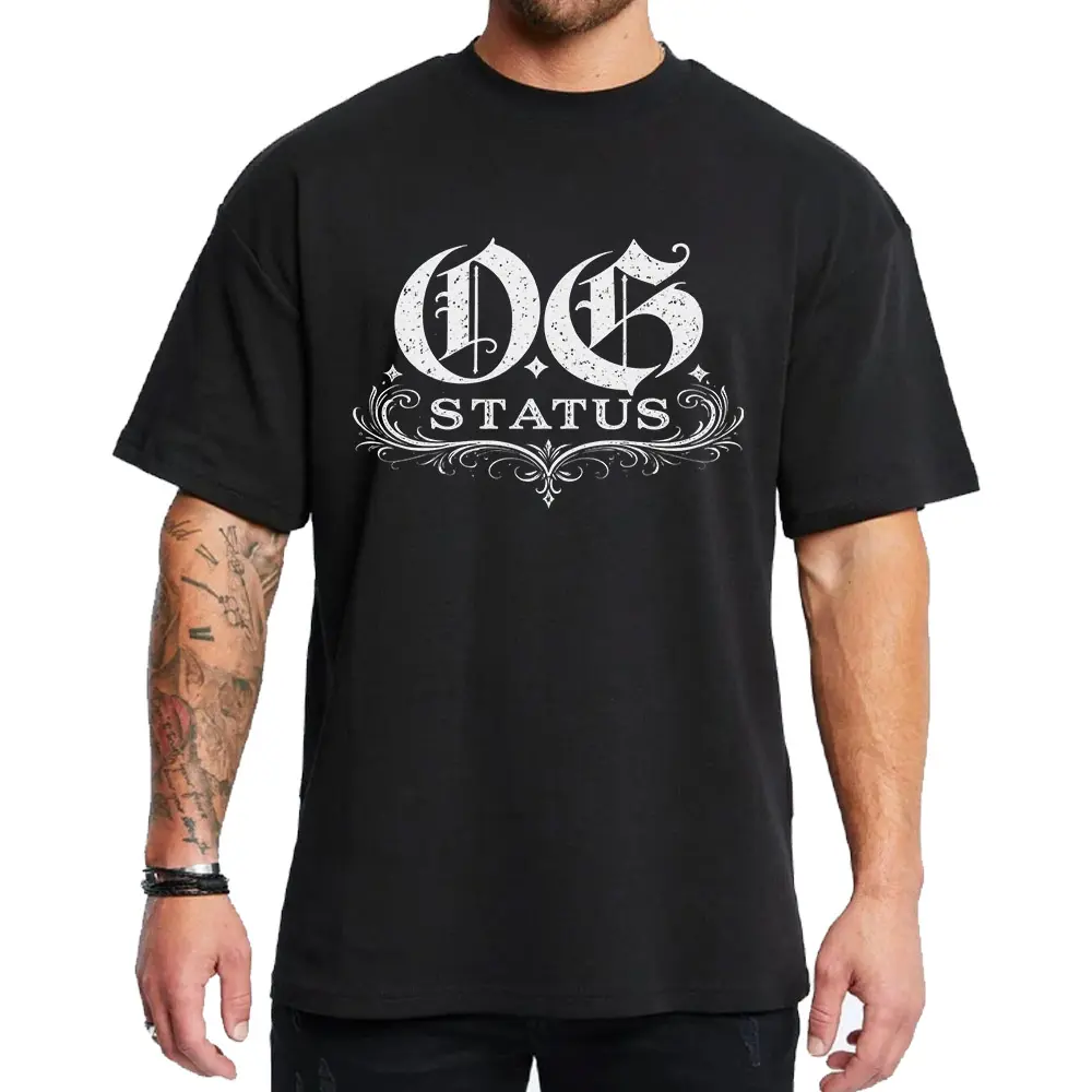 OG Status Chicano Clothes Chicana Cholo Chola Style Clothing Unisex Hoodie Medium Heavy Sweatshirt for Men & Women Streetwear