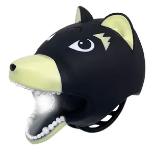 Bear Bike Light - Kids Bicycle and Scooter LED Light with Realistic Roar and Bell Sound Effect