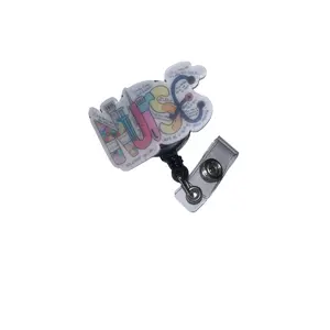 Nurse badge reel