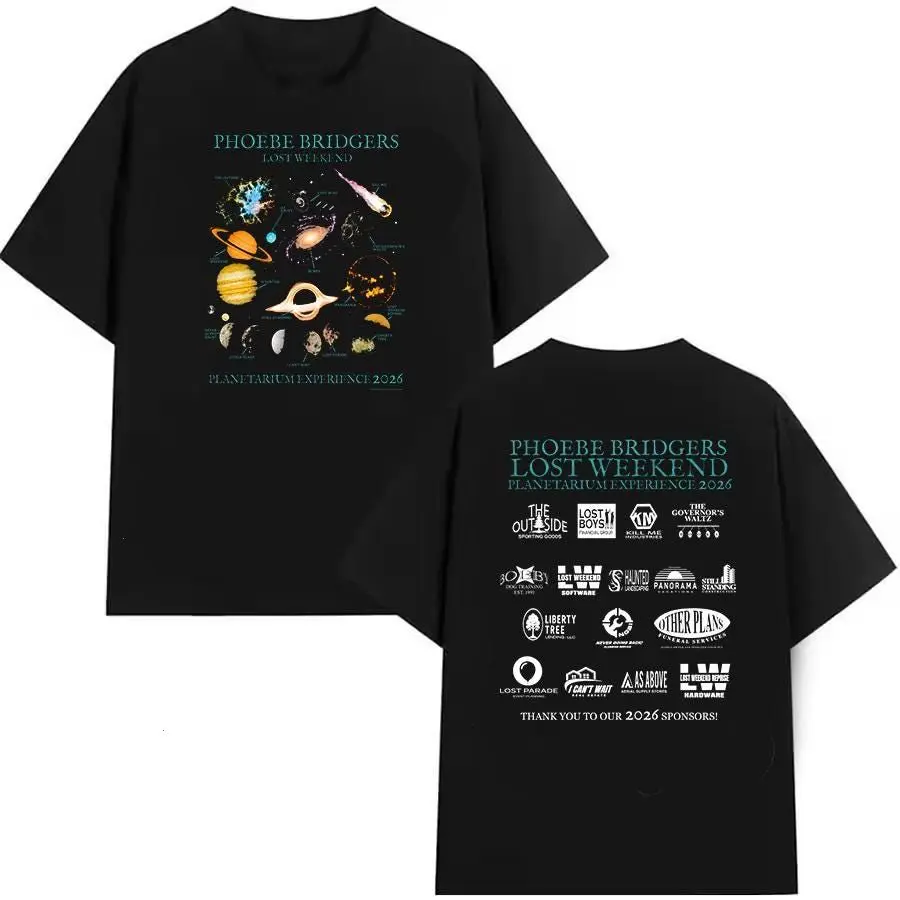 Phoebe Bridgers 2026 Lost Weekend Planetarium Experience Shirt, Indie Music Concert Graphic Tee, Fan Gift